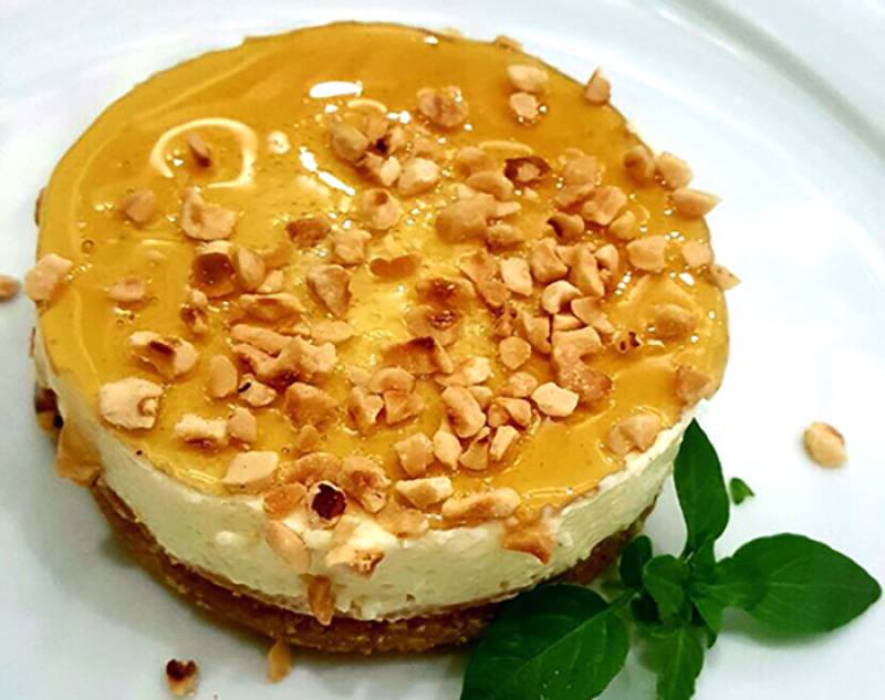Κάτι γλυκό για τη νηστεία - Cheesecake με μέλι