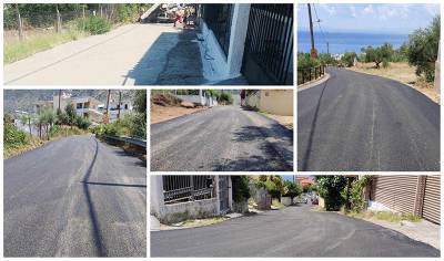 Ασφαλτοστρώσεις δρόμων σε Βέργα – Βελτιώσεις στη Μαντίνεια