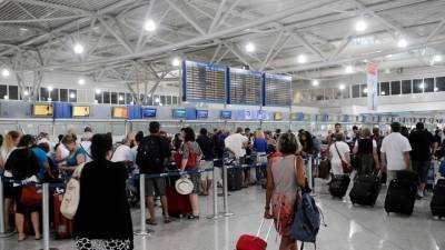Άνοδο 6,5% στην επιβατική κίνηση το α&#039; τρίμηνο του 2025 στα αεροδρόμια της χώρας
