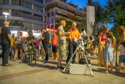 Παρατήρηση του ουρανού με τον Αστρονομικό Ομίλο Καλαμάτας