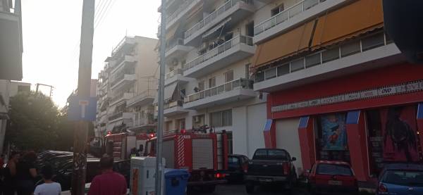 Καλαμάτα: Φωτιά σε διαμέρισμα στην οδό Ευριπίδου