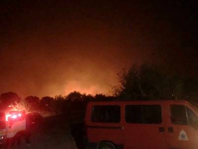 Η πτώση των ανέμων σύμμαχος στο έργο της κατάσβεσης σε Ανω Μεσσηνία και Μάνη