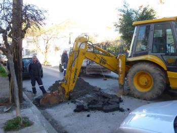 Παρέμβαση της ΔΕΥΑΚ στη Βασ. Σοφίας