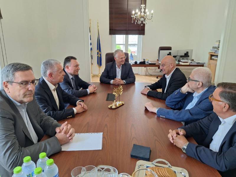 Στην Τρίπολη χθες ο Δένδιας