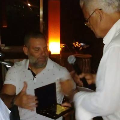 Οι συνταξιούχοι της ΔΕΗ τίμησαν το Γιώργο Λαζαρίδη