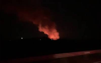 Κόρινθος: Φωτιά σε εργοστάσιο ανακύκλωσης (Βίντεο)