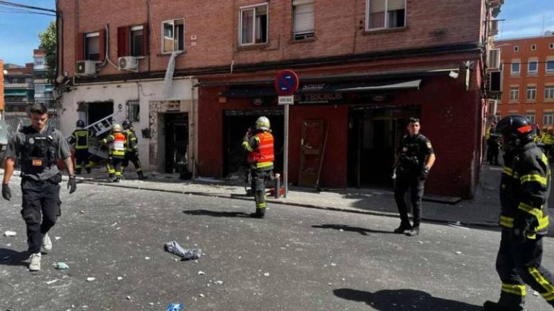 Ισπανία: Δεκατέσσερις τραυματίες από έκρηξη σε καφέ της Μαδρίτης