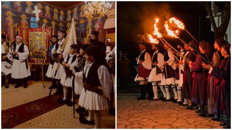 Τίμησαν τη μνήμη αγωνιστών του 1821