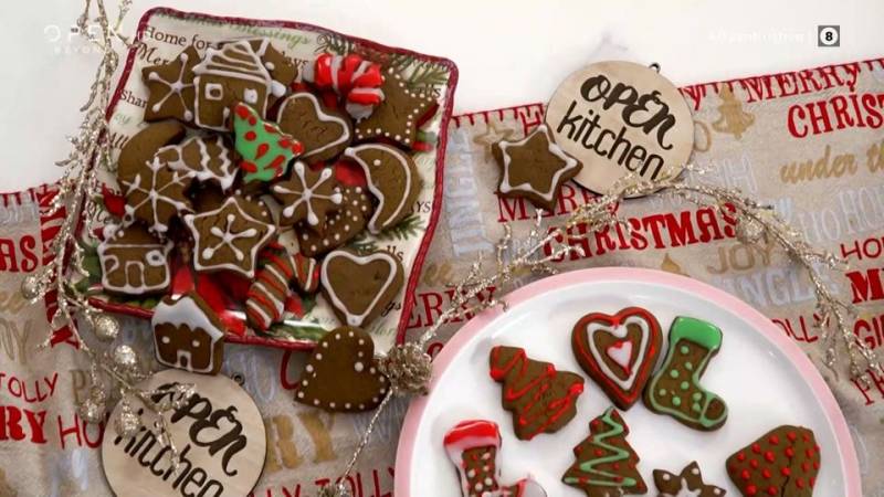 Συνταγή για μπισκότα τζίντζερ (βίντεο)