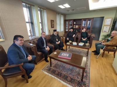 Ευχήθηκαν στο δήμαρχο Καλαμάτας