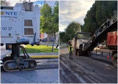 Καλαμάτα: Εργασίες ασφαλτόστρωσης στη Νέδοντος