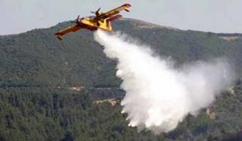 Μεγάλη πυρκαγιά κοντά στο Δραγούνι Αρκαδίας