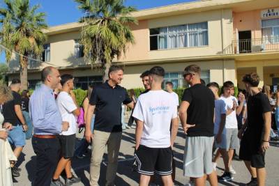 Η έναρξη της σχολικής χρονιάς στη Μεσσήνη