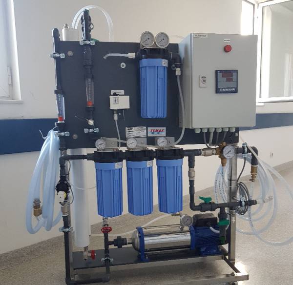 Αυτόνομο μηχάνημα επεξεργασίας νερού στο Νοσοκομείο Καλαμάτας
