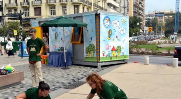 Θεσσαλονίκη: Βρέθηκε το περίπτερο του Χαμόγελου του Παιδιού που εξαφάνισαν με γερανό