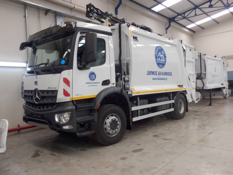 Αποκομιδή απορριμμάτων τις ημέρες των γιορτών από τον Δήμο Καλαμάτας