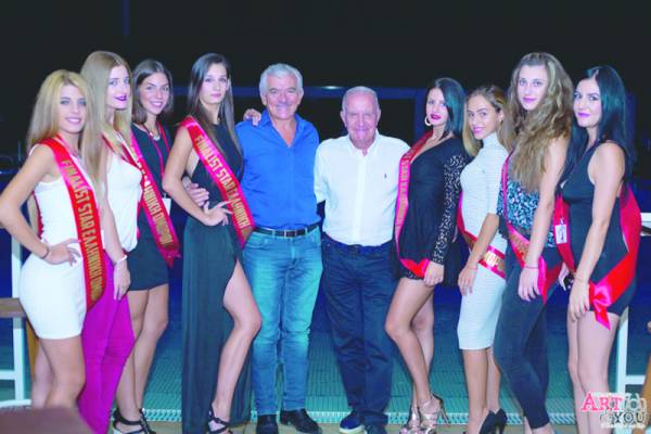 Ευχές από υποψήφιες "Star Ελληνική Ομορφιά" στο Γιώργο Γιαννόπουλο 