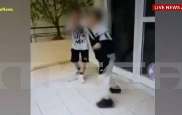 Πάτρα: Σοκάρει το βίντεο του ξυλοδαρμού 8χρονου από 7χρονο