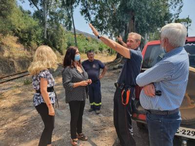 Επίσκεψη Τατούλη στις πληγείσες περιοχές