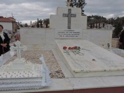 Μνημόσυνο για τους εκτελεσθέντες από τους Γερμανούς