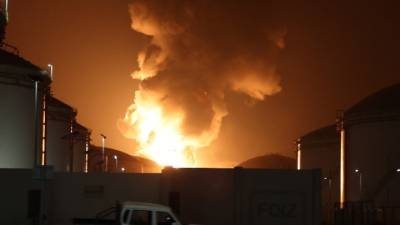 Ιρανικές επιθέσεις κατά του σαουδαραβικού διυλιστηρίου Samref, κατά δύο διυλιστηρίων της κουβεϊτιανής KNPC και κατά καταριανής υποδομής LNG