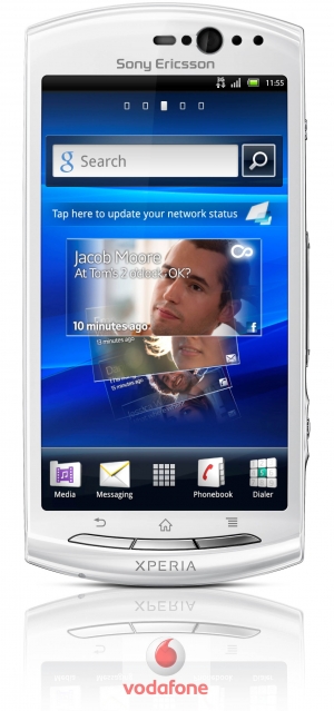 To νέο Sony Ericsson Xperia™ neo V ήρθε αποκλειστικά από τη Vodafone!
