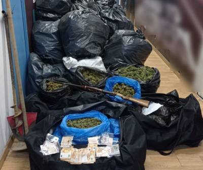 Ηλεία: Εξαρθρώθηκε εγκληματική οργάνωση καλλιέργειας και διακίνησης χασίς