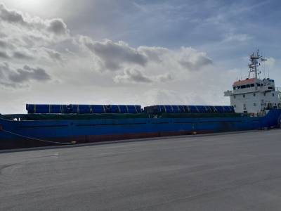 Καλαμάτα: Ηρθαν οι σωλήνες για τον αγωγό ύδρευσης Φ800!