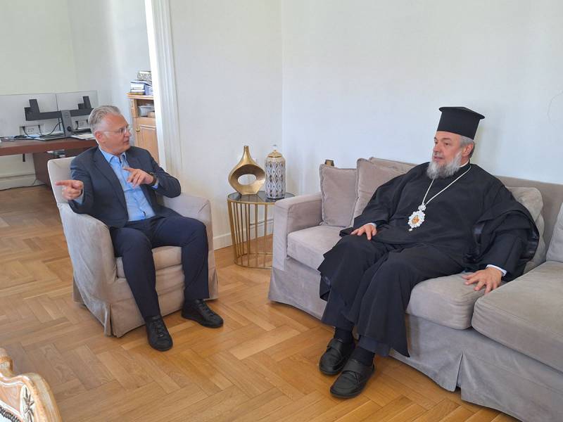 Ο Mητροπολίτη Γόρτυνος και Μεγαλοπόλεως στην Περιφέρεια Πελοποννήσου