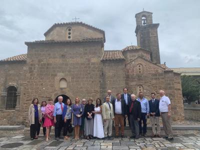 Η αντιπροσωπεία του Λόουελ ξεναγήθηκε στην Καλαμάτα