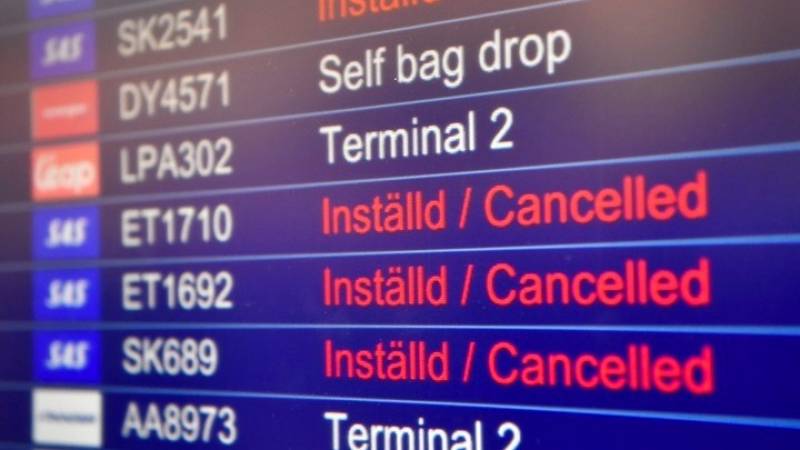 Συνεχίζεται η απεργία των πιλότων της SAS - Ακυρώθηκαν άλλες 1.200 πτήσεις