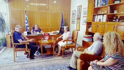 Στο Διοικητήριο στελέχη της Παμμεσσηνιακής Ομοσπονδίας