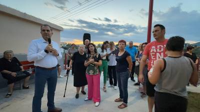 Επισκέψεις Βασιλόπουλου σε γειτονιές της Καλαμάτας