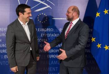 Σουλτς: Ο Τσίπρας πρέπει να κάνει συμβιβασμούς και το γνωρίζει