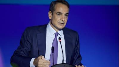 Μητσοτάκης: &quot;Η κυβέρνηση δημιουργεί πλούτο και μοιράζει δίκαια το μέρισμα σε όλους τους πολίτες&quot;