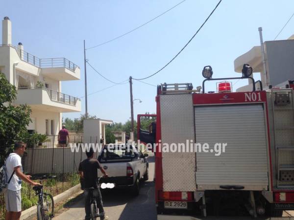 Φωτιά σε μονοκατοικία στην Καλαμάτα