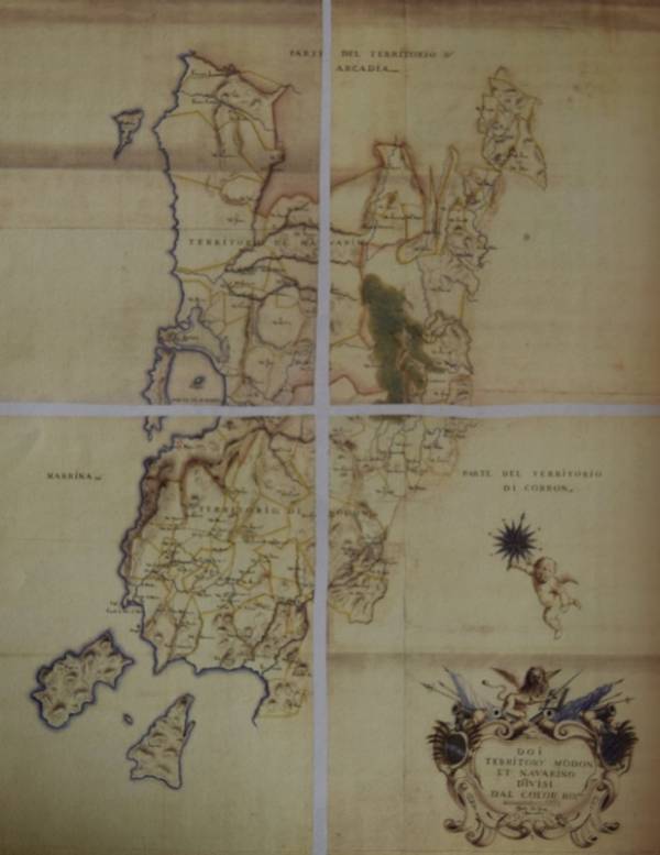 Η κτηματογράφηση των διαμερισμάτων (territorii) της Μεθώνης και του Ναβαρίνου κατά τη Β΄ Βενετοκρατία