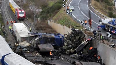 Σύγκρουση τρένων στα Τέμπη: Στις Δικαστικές Φυλακές της Λάρισας ο 59χρονος σταθμάρχης