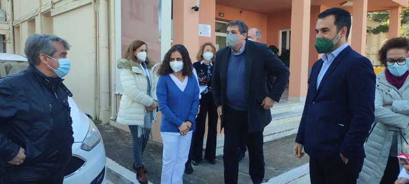 Επίσκεψη Ξανθού στην Κυπαρισσία: "Χρειάζεται στήριξη το Νοσοκομείο" (φωτογραφίες)