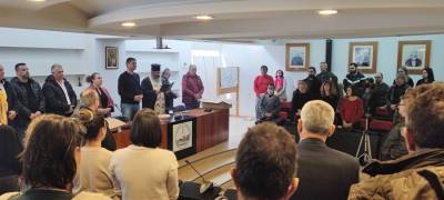 Εκοψαν πίτα οι υπάλληλοι του Δήμου Μεσσήνης