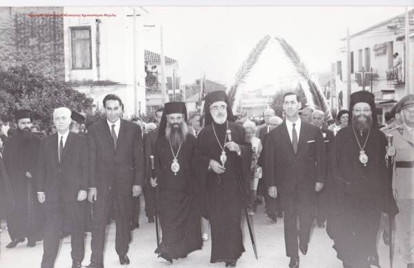 Επίσκεψη Αρχιεπισκόπου Αμερικής Ιακώβου τον Αύγουστο 1968 στην Καλαμάτα