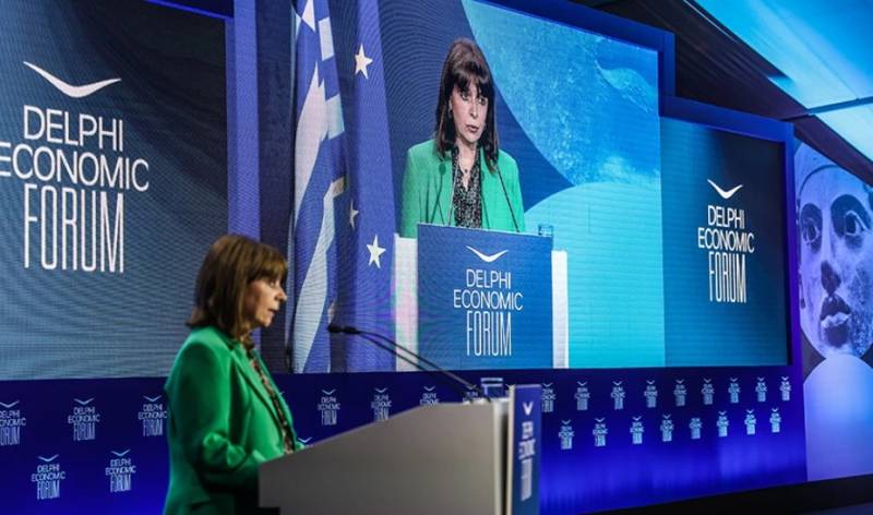 Σακελλαροπούλου: Μέσα σε ένα περιβάλλον γεωπολιτικών ανακατατάξεων η Ελλάδα ατενίζει το μέλλον με αισιοδοξία