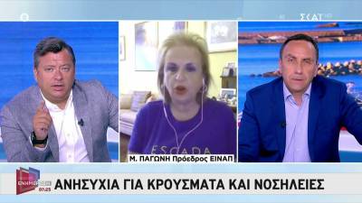 Παγώνη: Δύσκολα τα πράγματα αν δεν προχωρήσει ο εμβολιασμός - Τι είπε για τον θάνατο πλήρως εμβολιασμένου (Βίντεο)