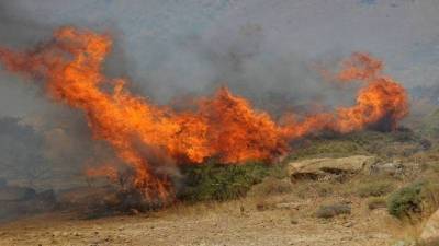 Ομιλία για τις πυρκαγιές στη Μάδαινα