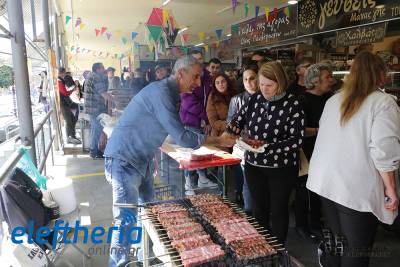 Ψησταριές σε όλη την Καλαμάτα για την Τσικνοπέμπτη (βίντεο-φωτογραφίες)
