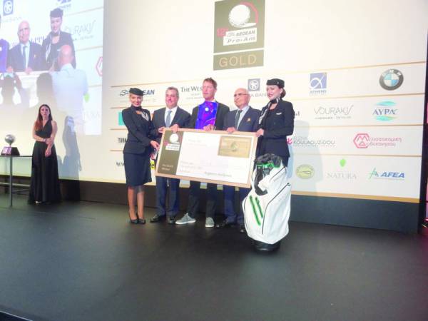 Ο Σουηδός Peter Gustaffson νικητής σε τουρνουά γκολφ στην Costa Navarino