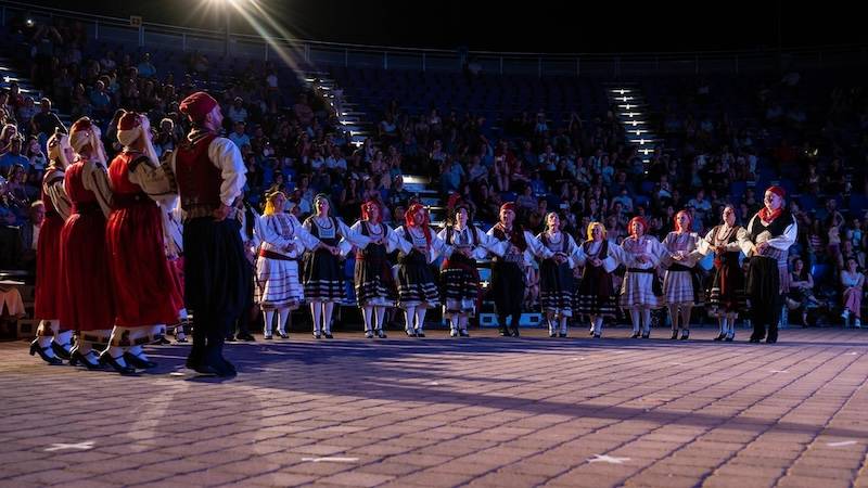 Μουσικοχορευτική παράσταση του Μορφωτικού Συλλόγου Μεσσηνίας