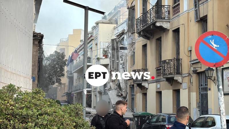 Έκρηξη σε κτήριο στην Πλάκα - Ένας τραυματίας