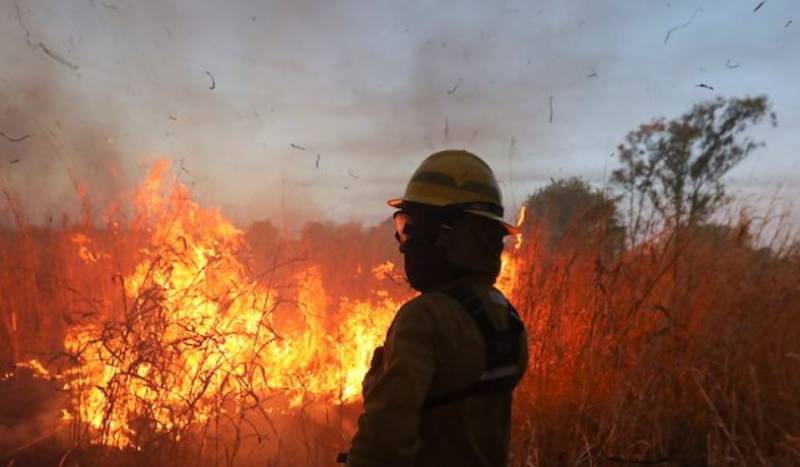 Αργεντινή: Μεγάλη πυρκαγιά - Έγιναν στάχτη 65.000 στρέμματα δασικών εκτάσεων