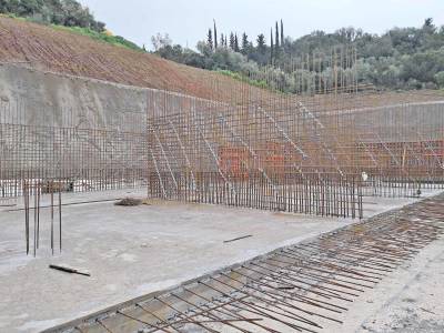 Εργασίες για τη δεξαμενή στον Αη Γιάννη Καρβούνη